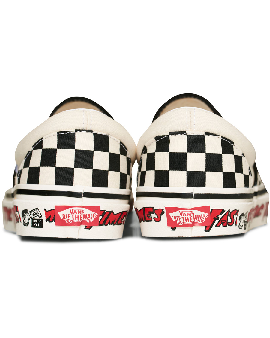 Herre | Vans Anaheim Slip On 98 DX Slip On Black/White | Vans | Anaheim Slip On 98 DX Slip On Black/White