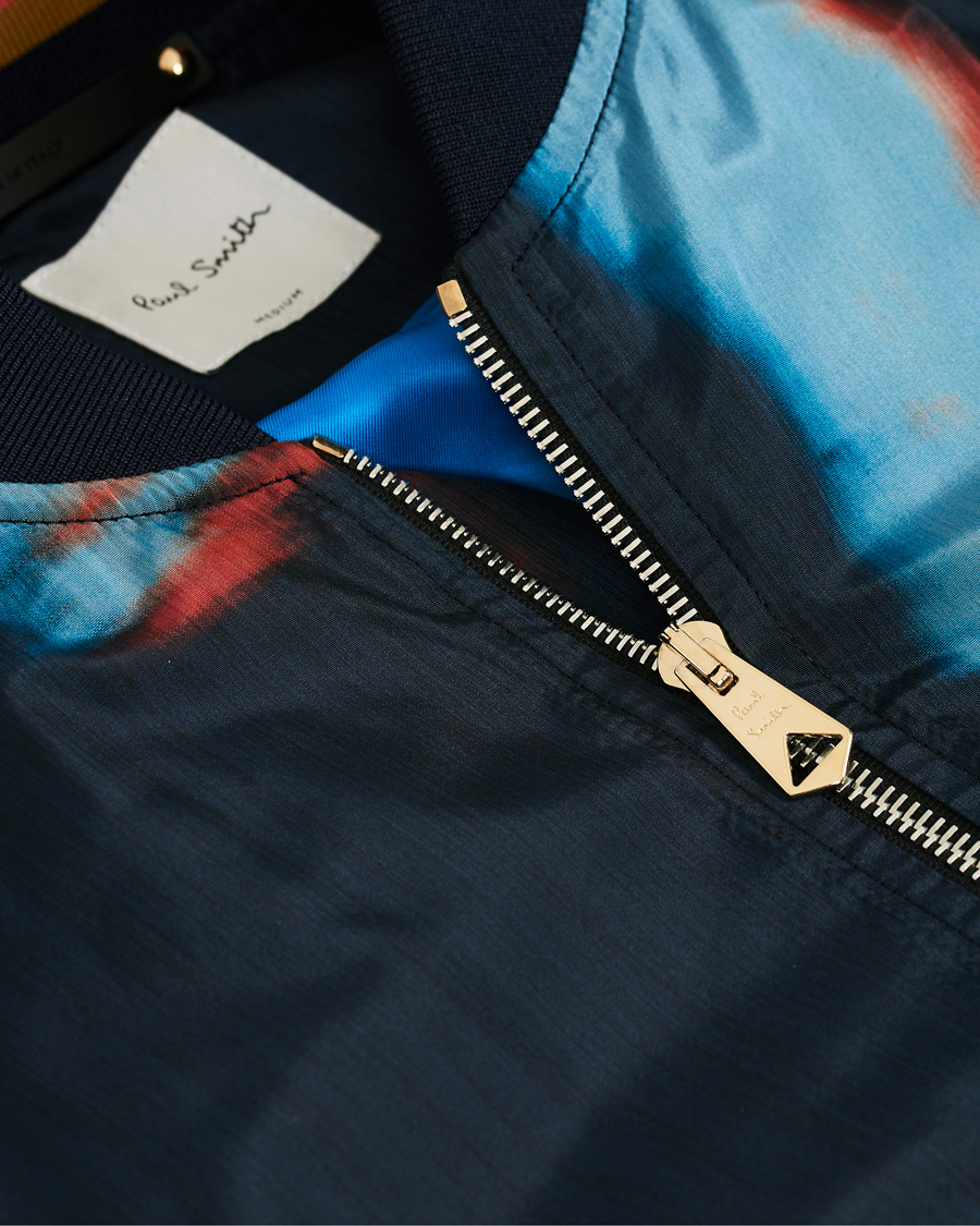 Herre | Jakker | Paul Smith | Heating Map Poly/Silk Bomber Jacket Print