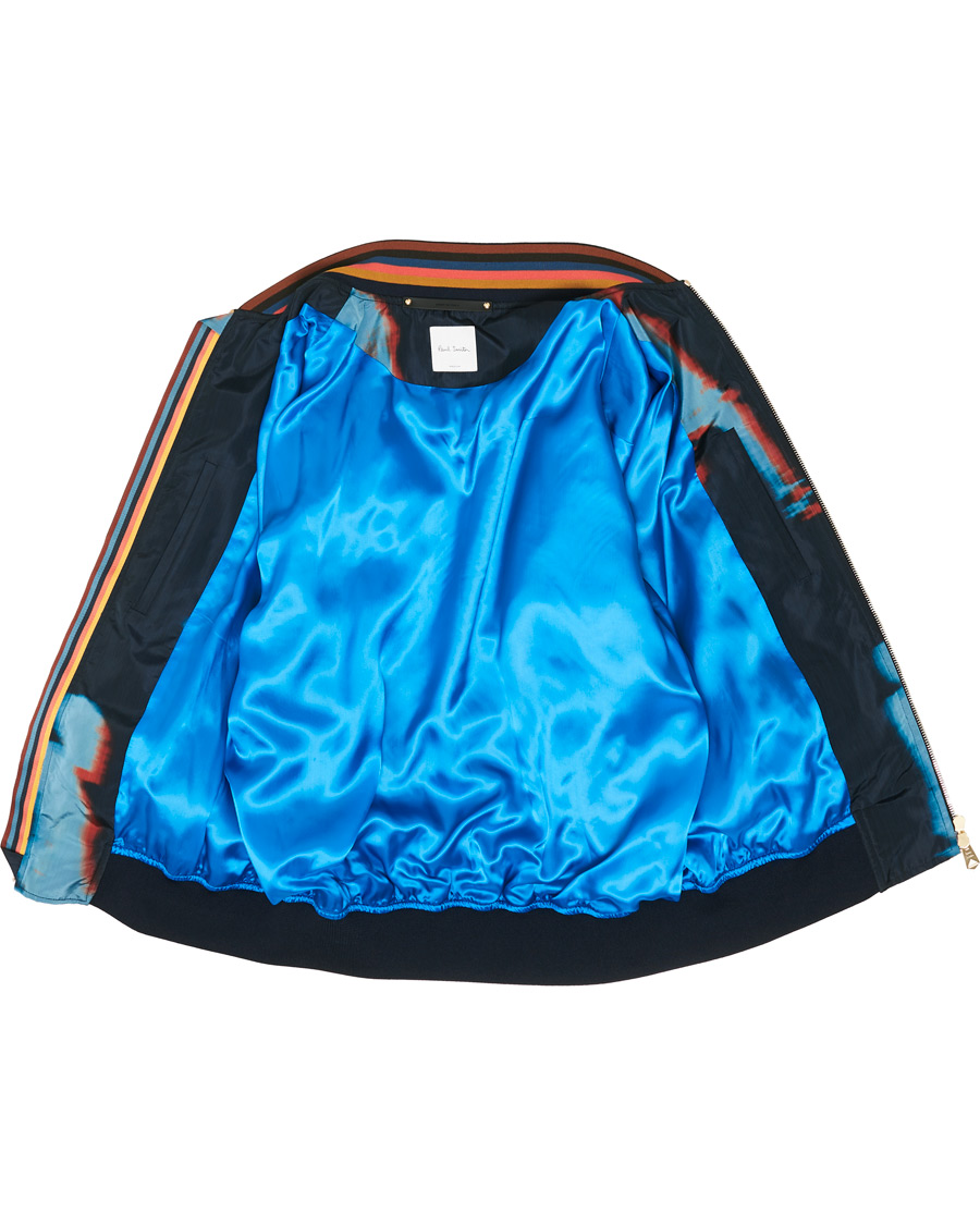 Herre | Jakker | Paul Smith | Heating Map Poly/Silk Bomber Jacket Print
