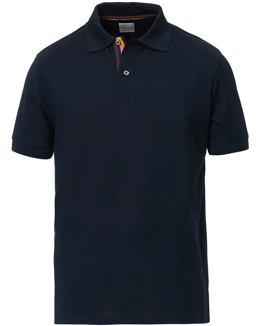 Herre | Polotrøjer | Paul Smith | Placket Stripe Polo Navy