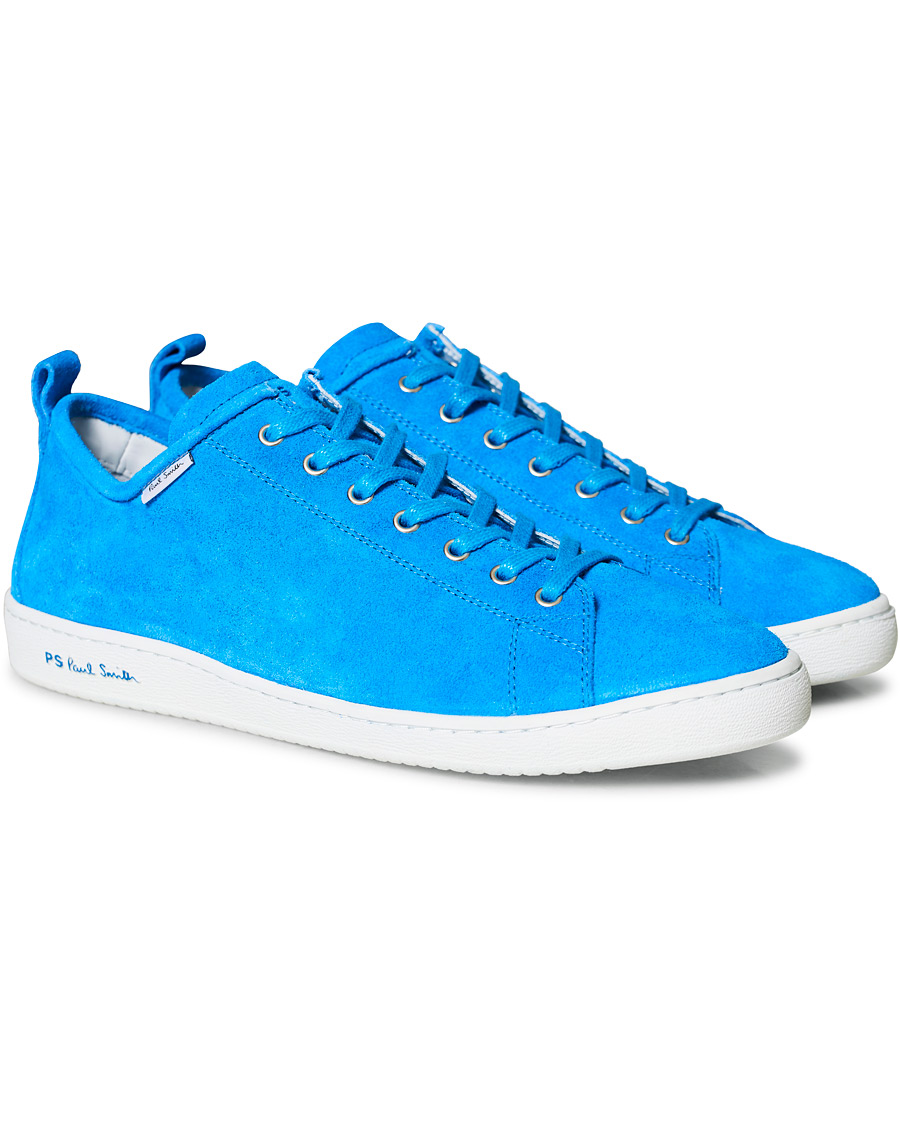 Herre | PS Paul Smith Miyata Suede Sneaker Cobalt Blue | PS Paul Smith | Miyata Suede Sneaker Cobalt Blue