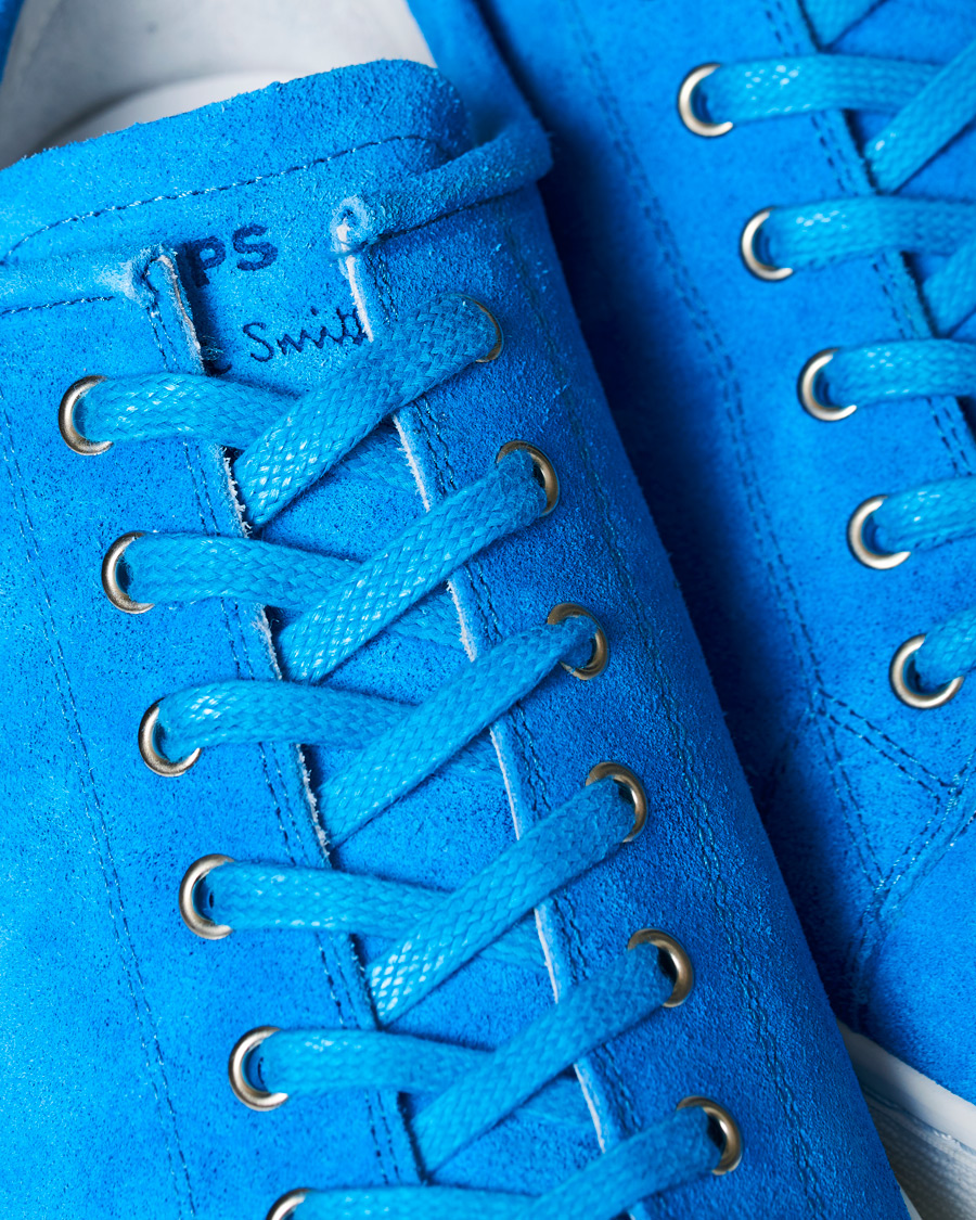 Herre | PS Paul Smith Miyata Suede Sneaker Cobalt Blue | PS Paul Smith | Miyata Suede Sneaker Cobalt Blue
