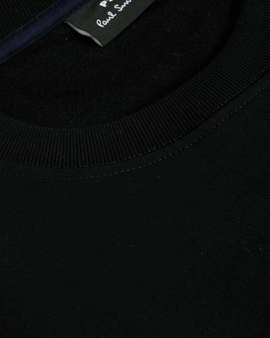 Herre | Trøjer | PS Paul Smith | Organic Cotton Halo Zebra Sweatshirt Black