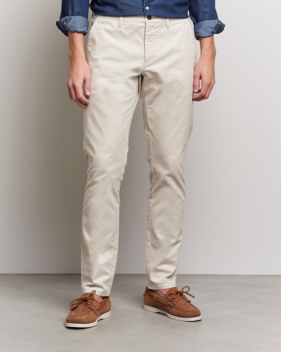 Herre | Bukser | GANT | Slim Fit Tech Prep Chino Putty