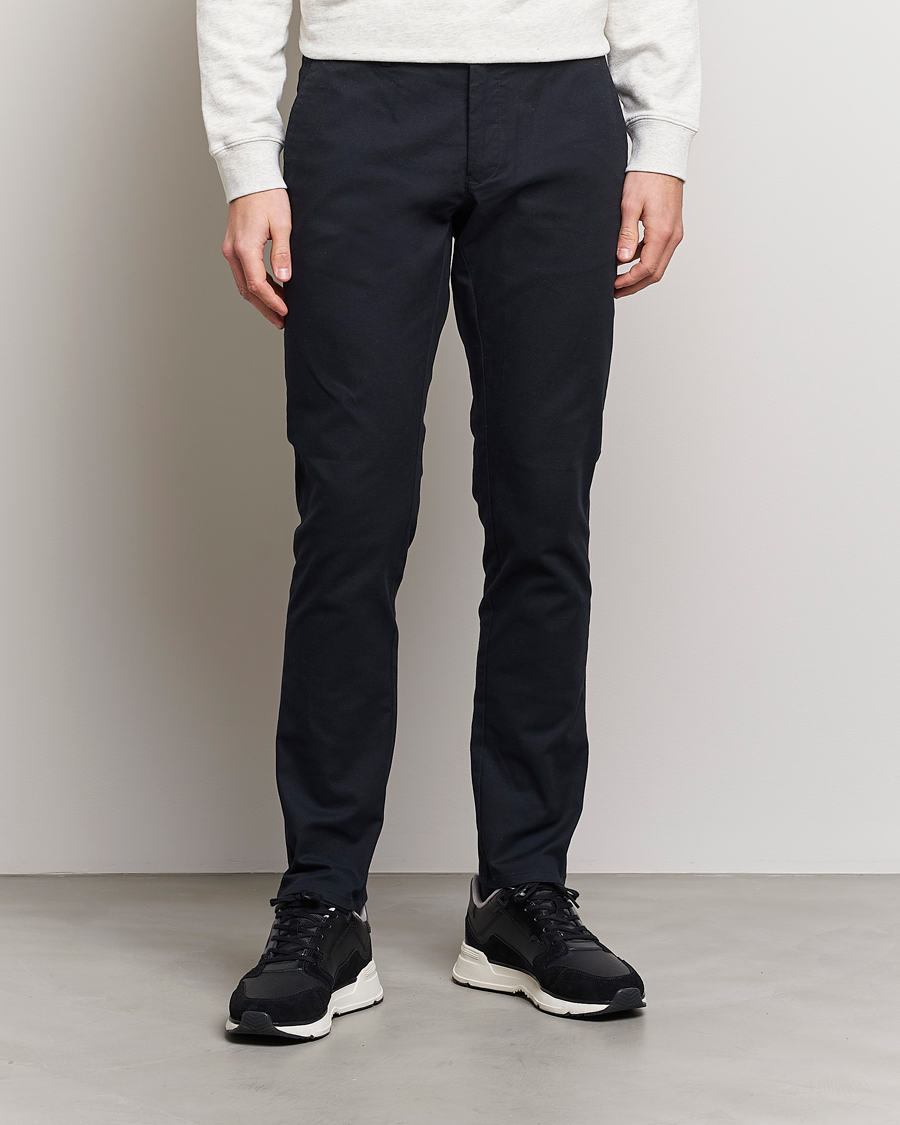 Herre | Bukser | GANT | Slim Fit Tech Prep Chino Black