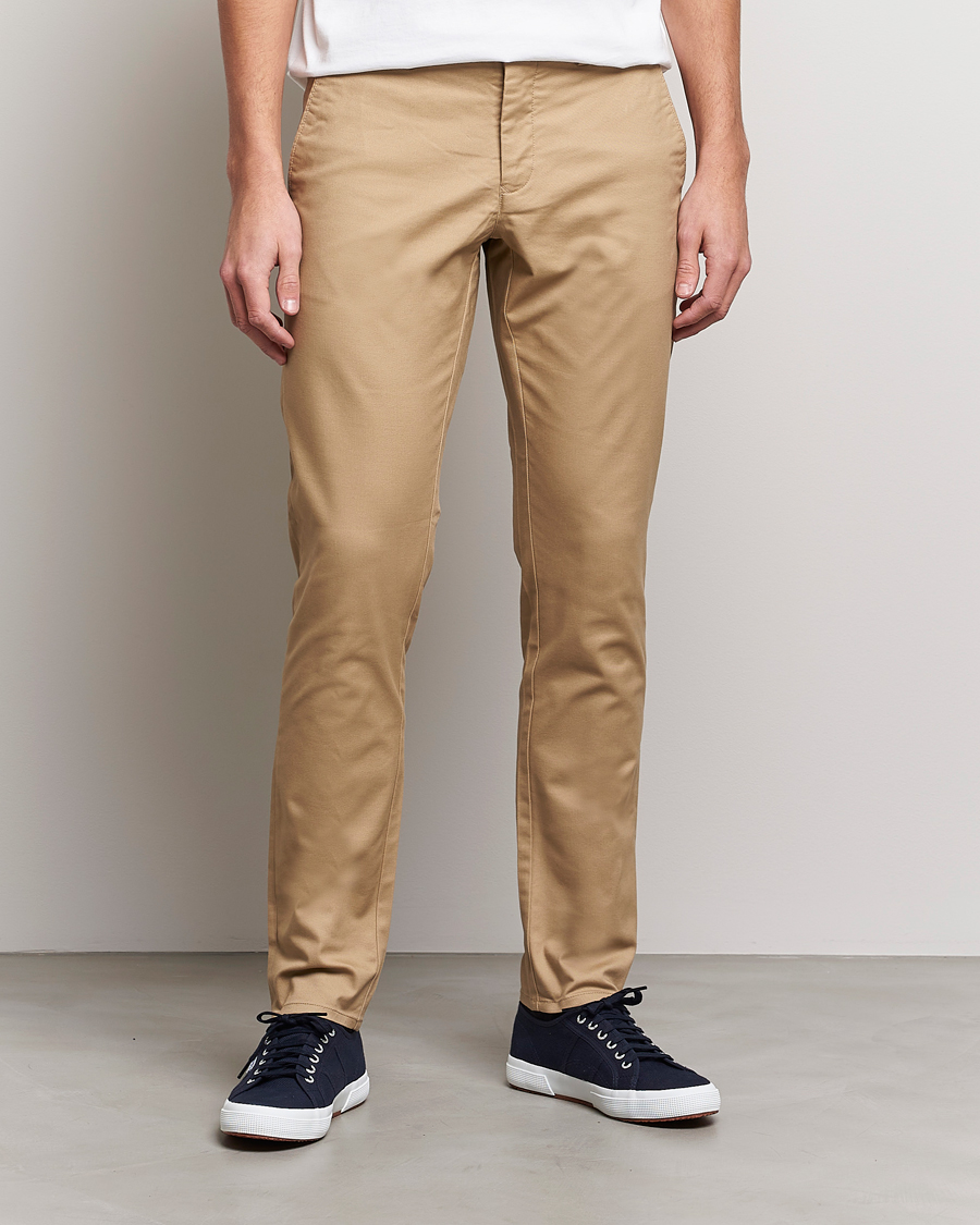 Herre | Bukser | GANT | Slim Fit Tech Prep Chino Dark Khaki