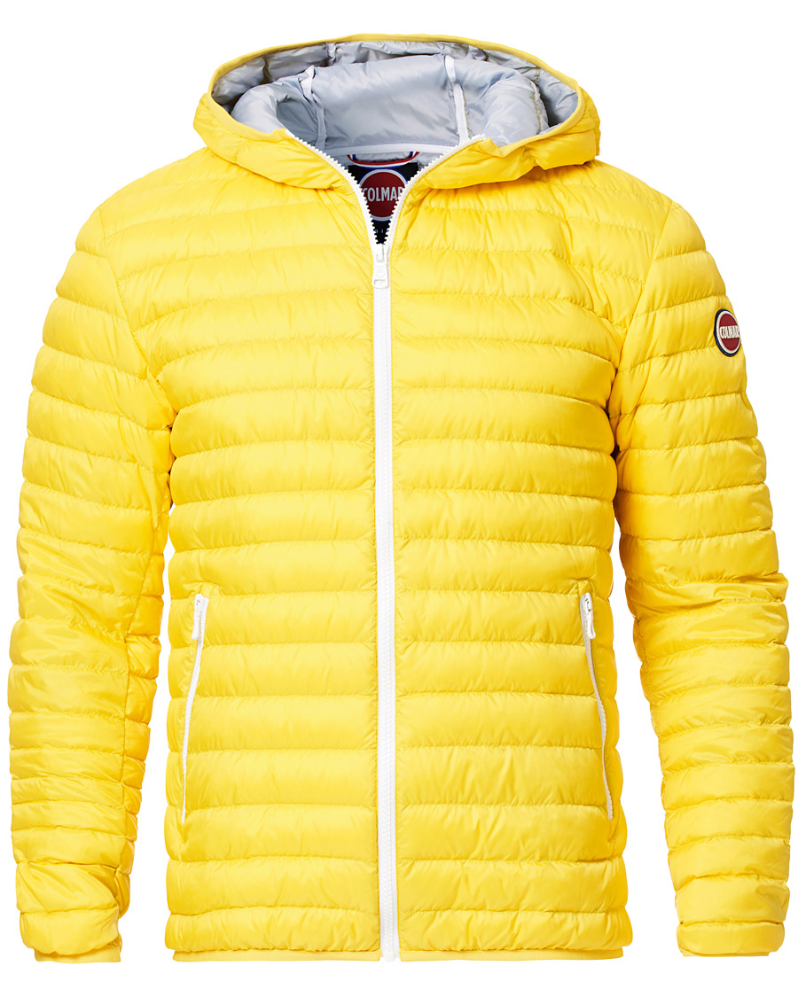 Colmar Lightweight Hooded Jacket Yellow - CareOfCarl.dk