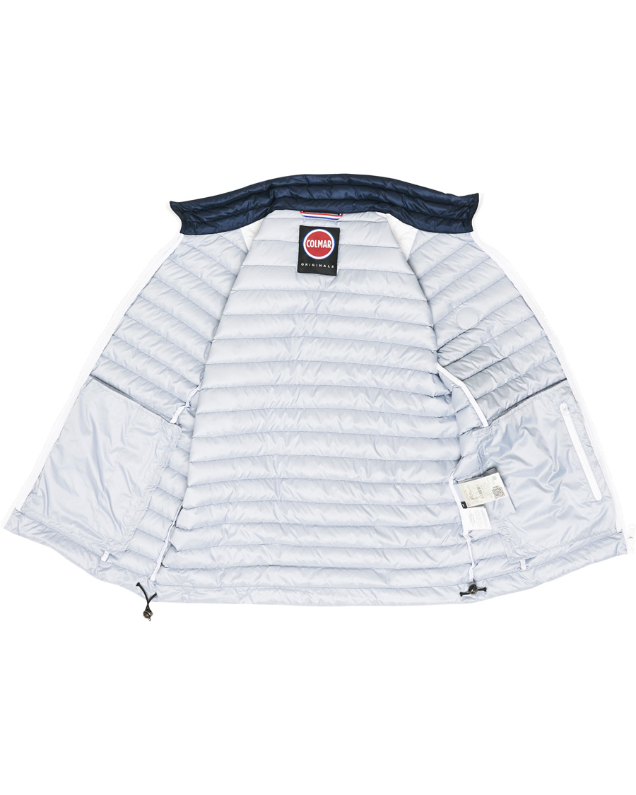 Herre | Jakker | Colmar | Lightweight Down Stripe Vest Navy