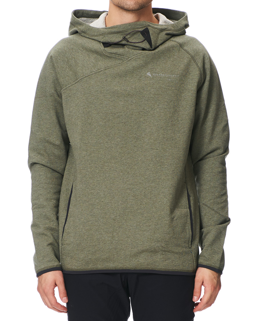 Herre | Trøjer | Klättermusen | Falen Hooded Sweatshirt Dusty Green