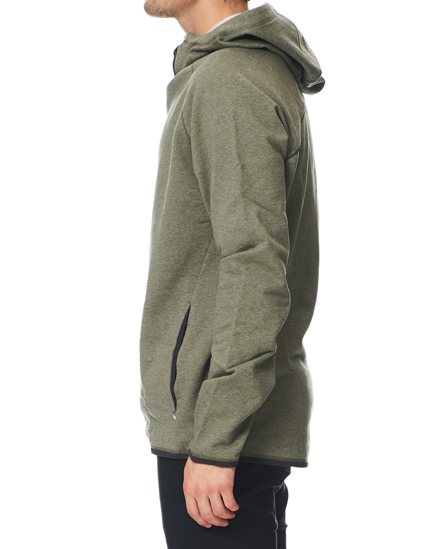 Herre | Trøjer | Klättermusen | Falen Hooded Sweatshirt Dusty Green