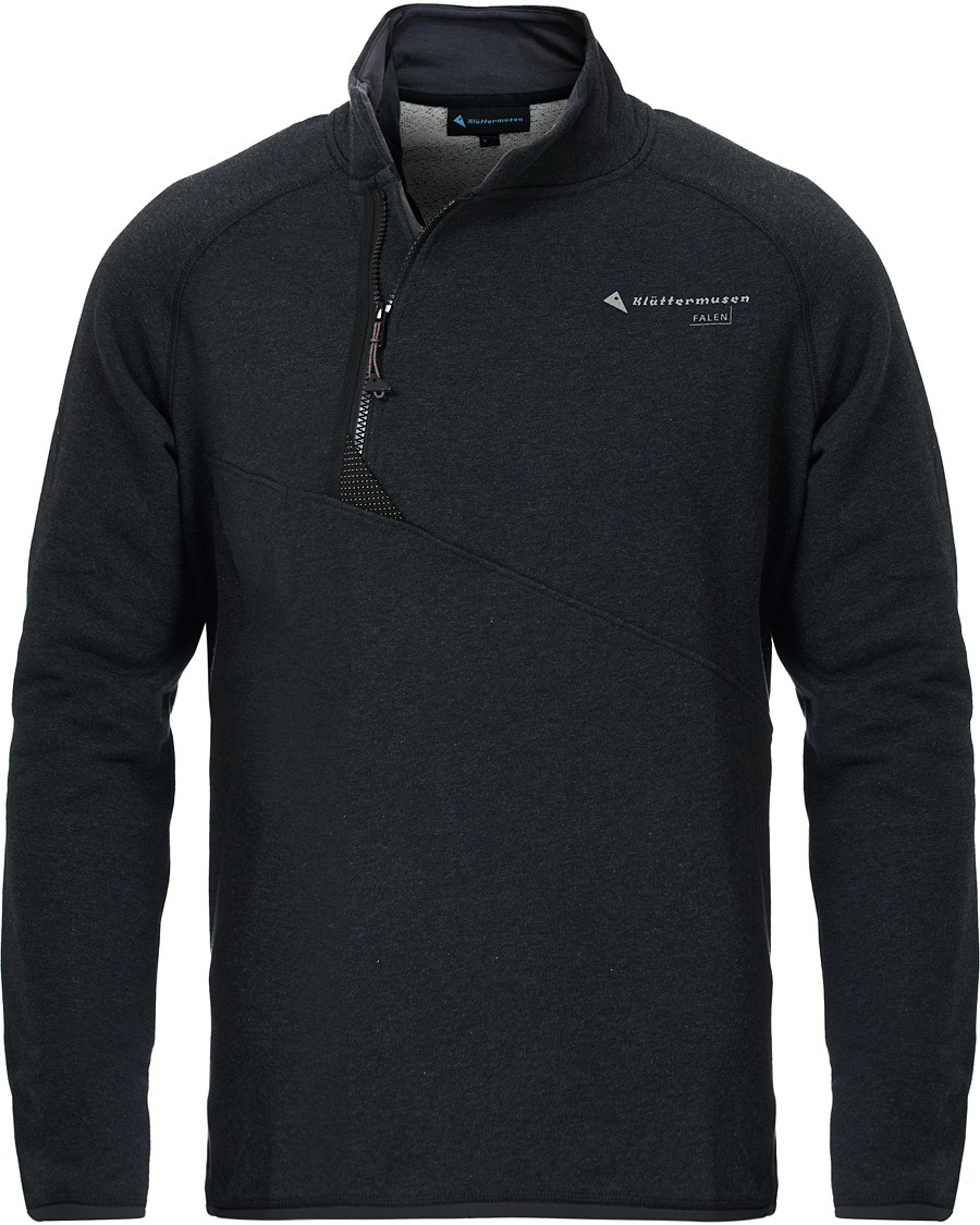 Herre | Trøjer | Klättermusen | Falen Crew Neck Sweatshirt Raven