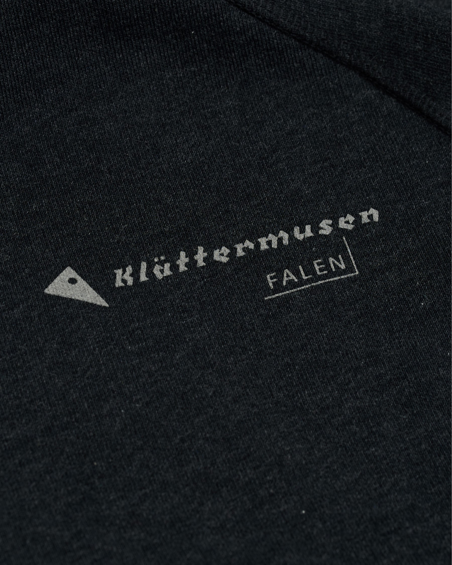 Herre | Trøjer | Klättermusen | Falen Crew Neck Sweatshirt Raven