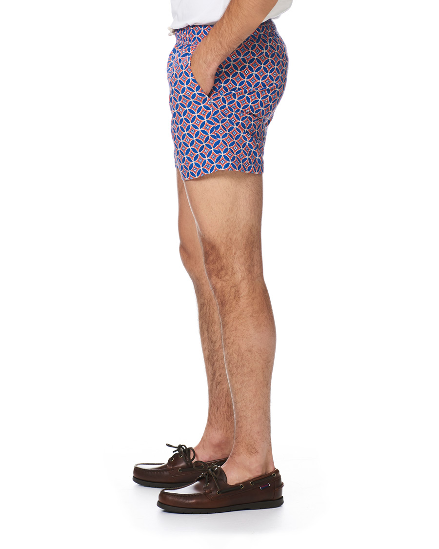 Herre | Badebukser | Ripa Ripa | Levante Printed Swimshorts Red/Blue