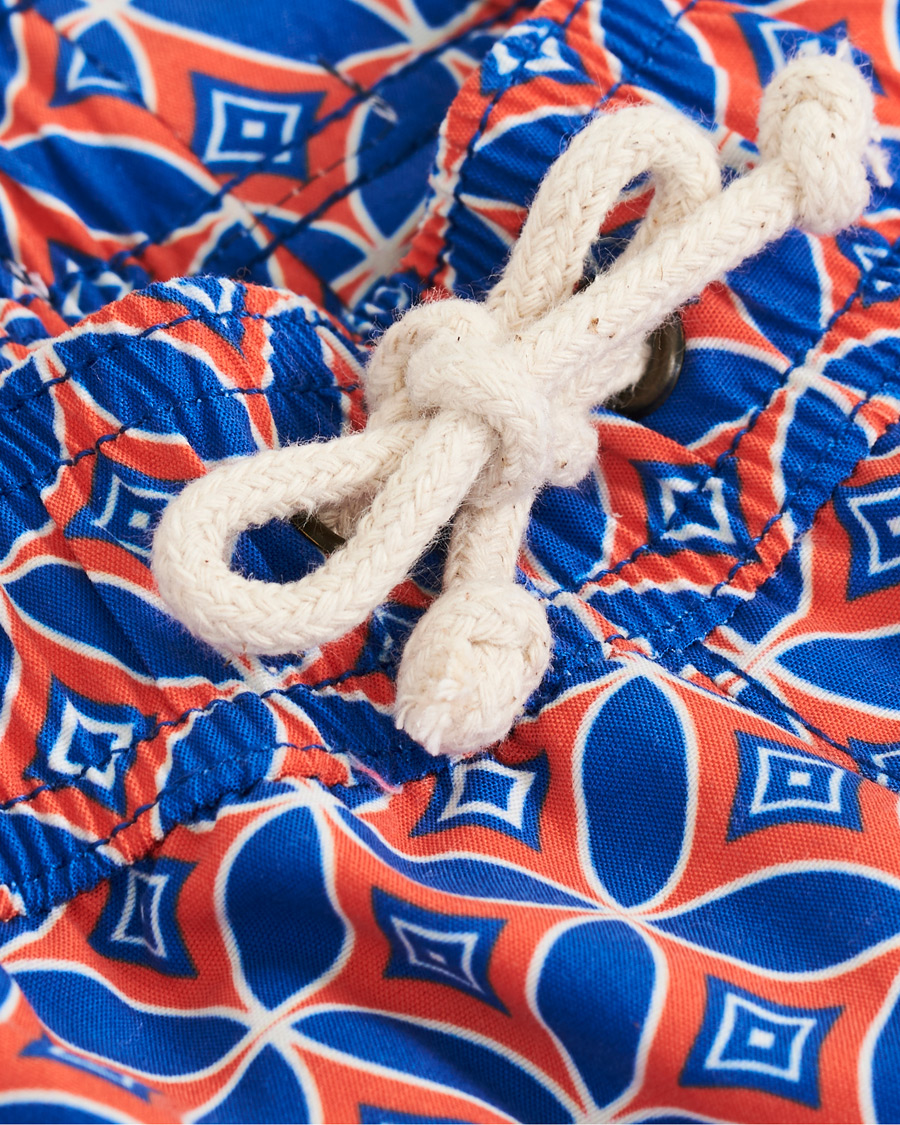 Herre | Badebukser | Ripa Ripa | Levante Printed Swimshorts Red/Blue