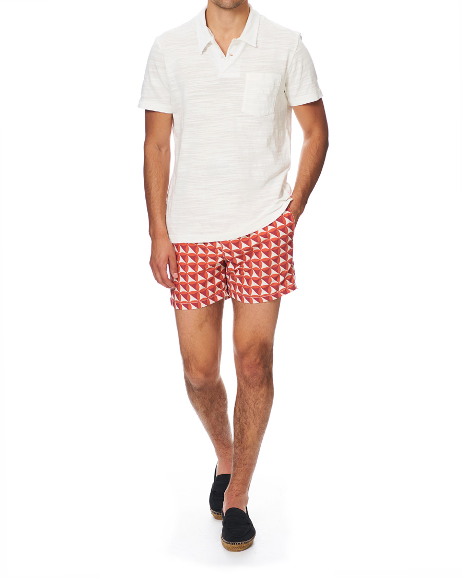 Herre | Badebukser | Ripa Ripa | Vele Printed Swimshorts Red