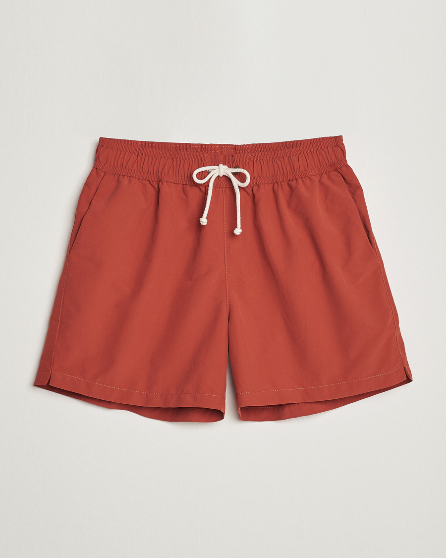 Herre | Badebukser | Ripa Ripa | Plain Swimshorts Orange