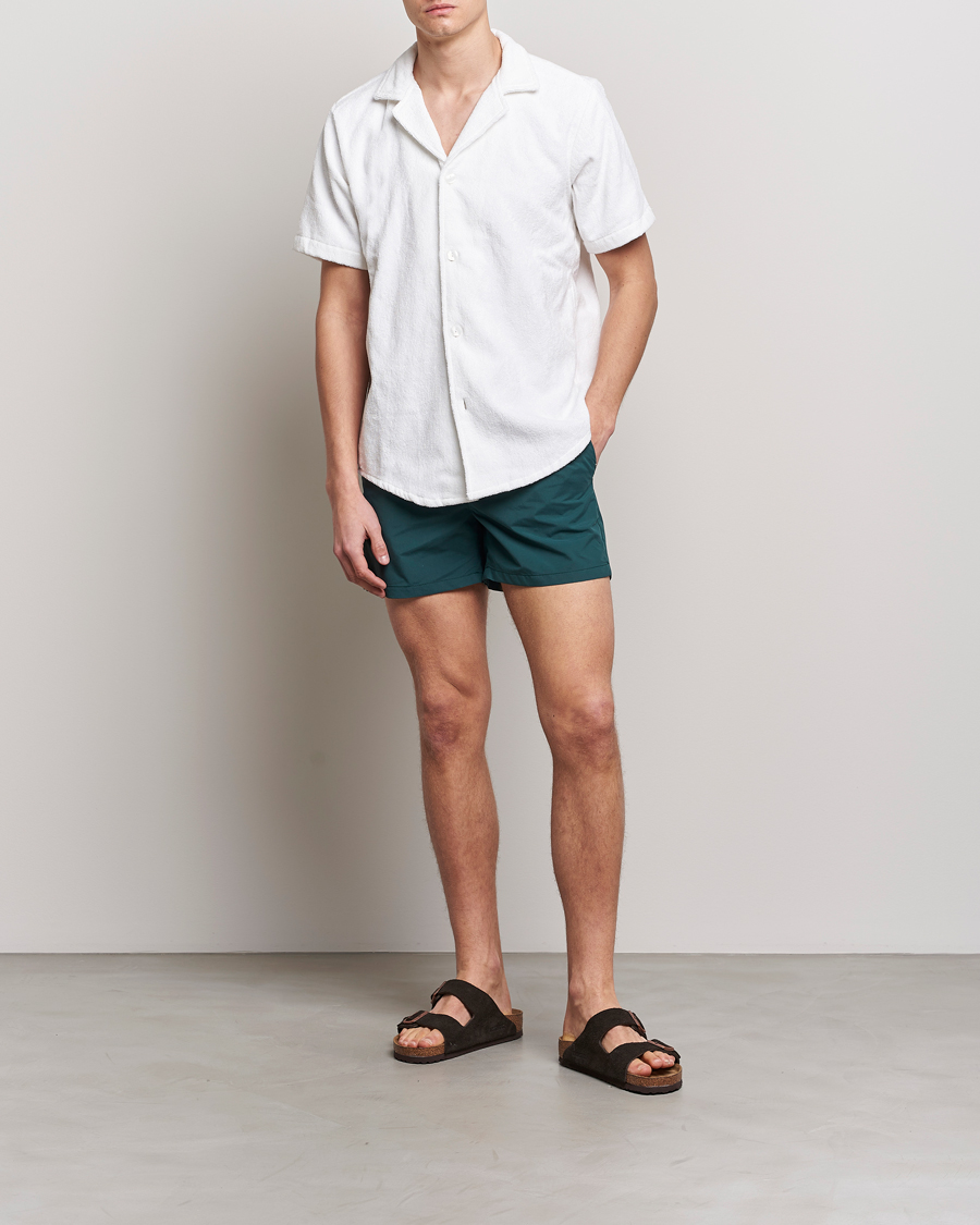 Herre | Badebukser | Ripa Ripa | Plain Swimshorts Green