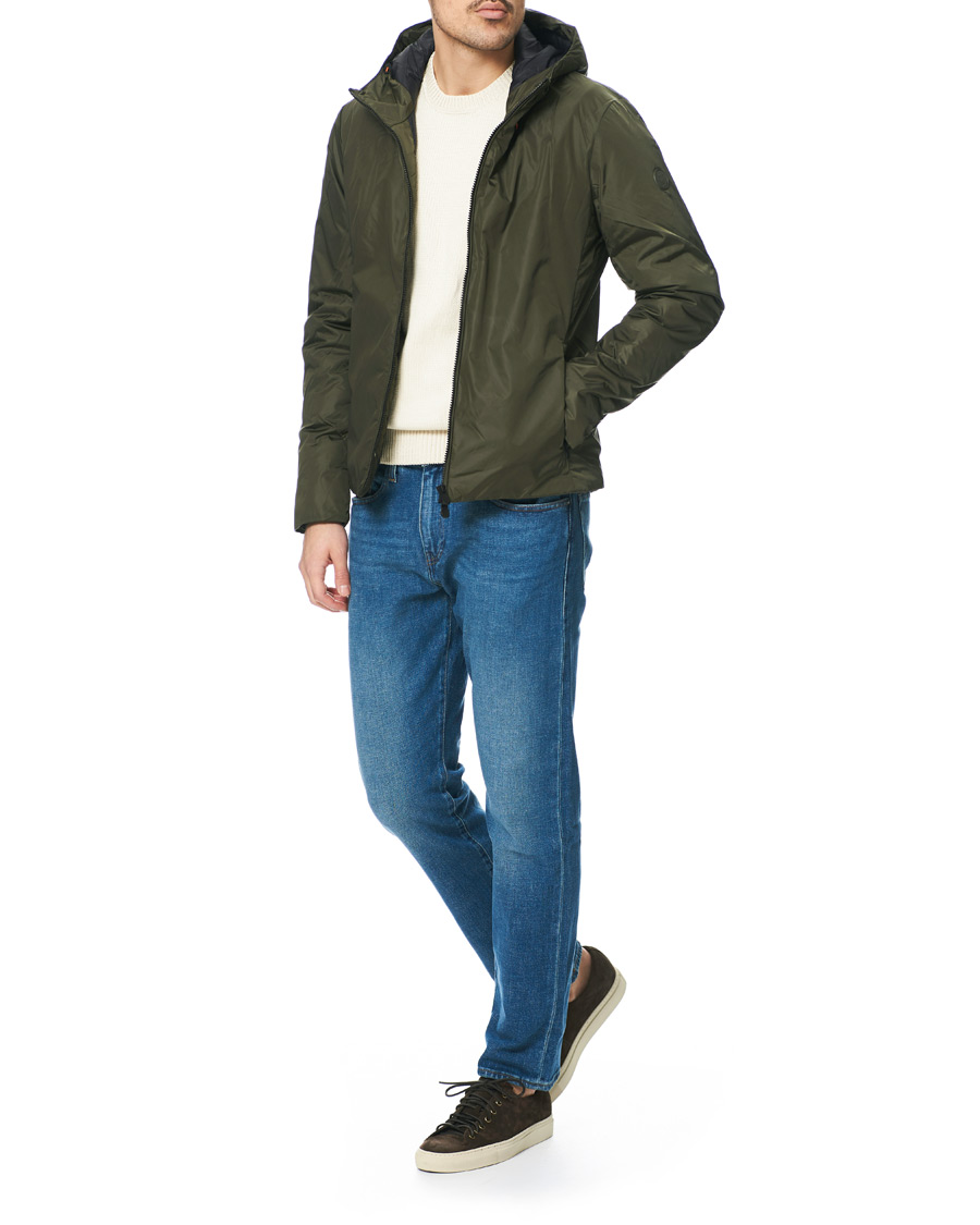 Herre | Jakker | Save The Duck | Lightweight Shiny Jacket Dusty Olive