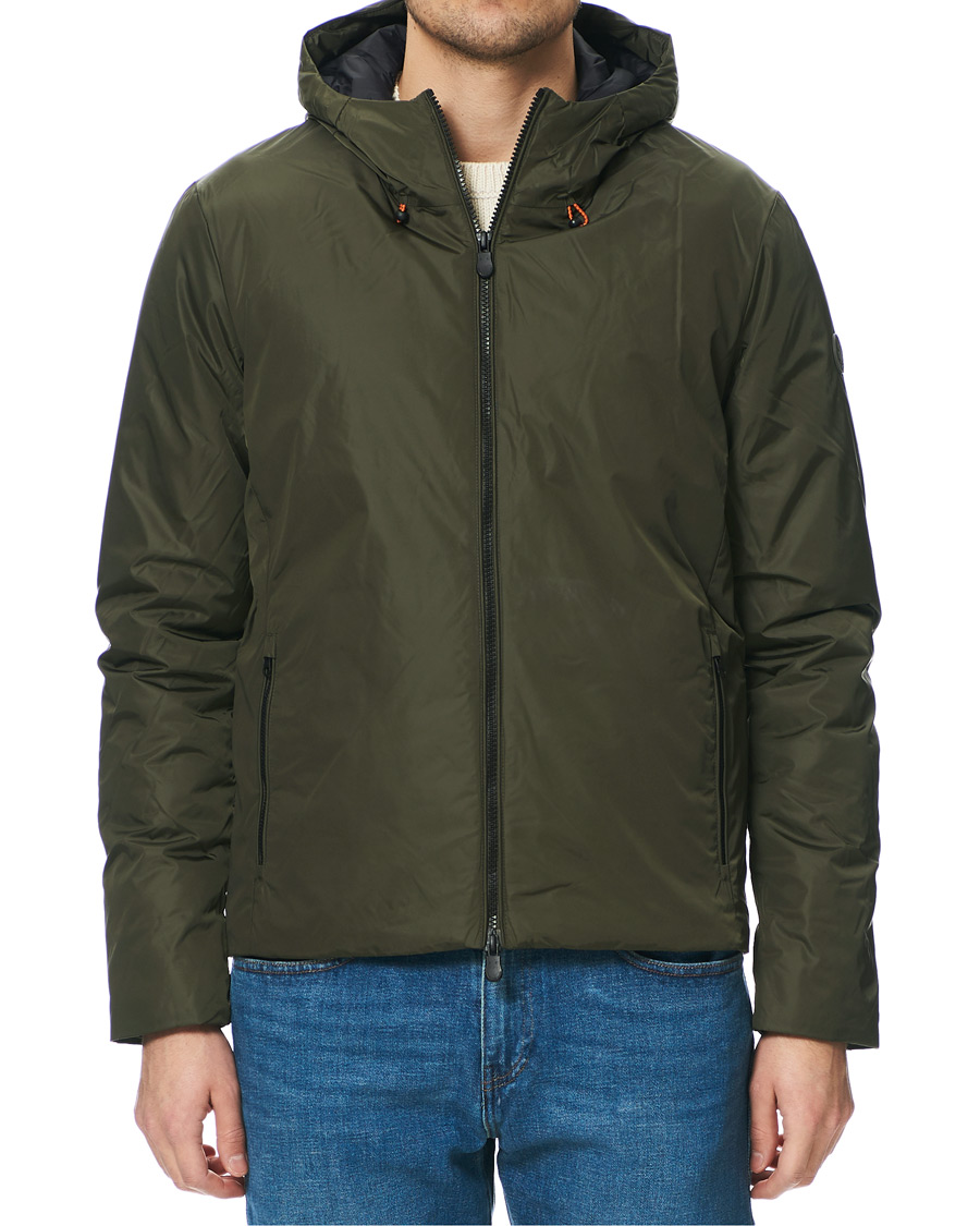 Herre | Jakker | Save The Duck | Lightweight Shiny Jacket Dusty Olive