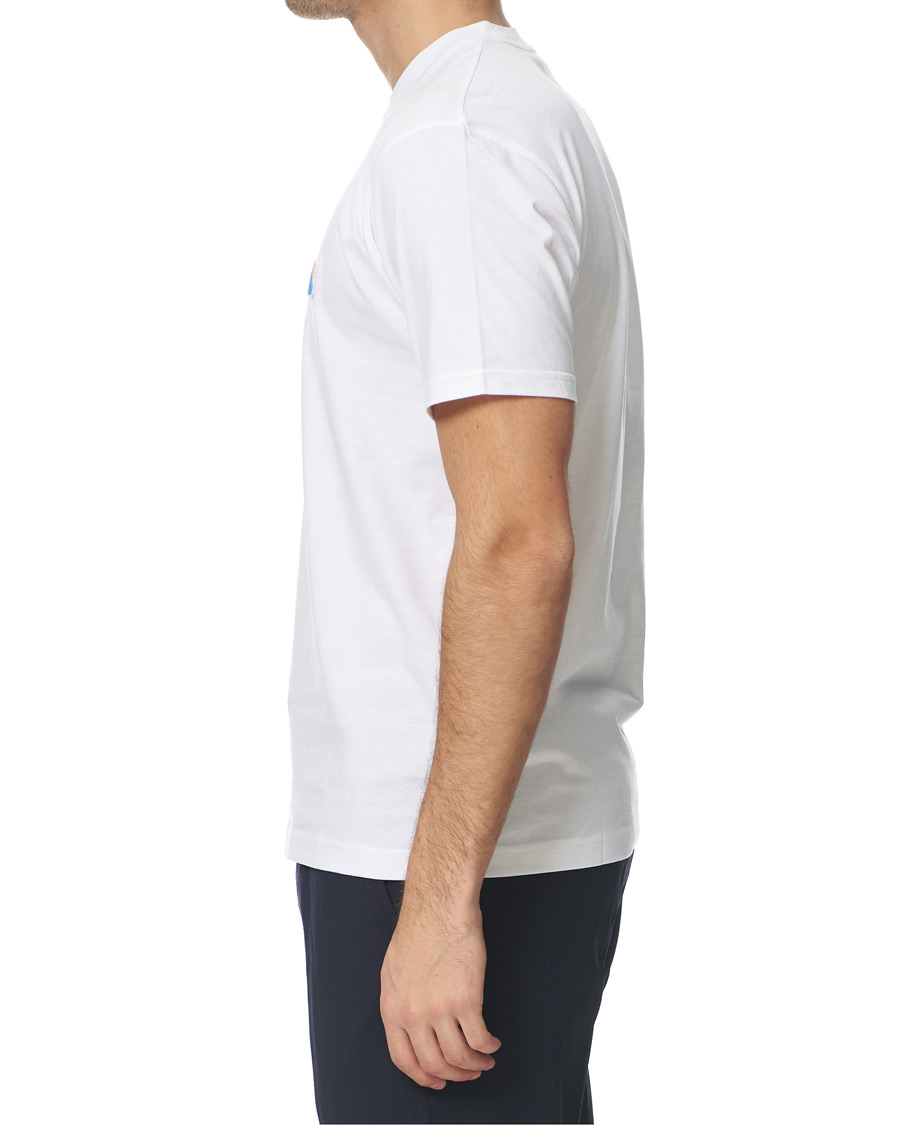 Herre | T-Shirts | Sunspel | John Booth Colab Organic Tee White XXL