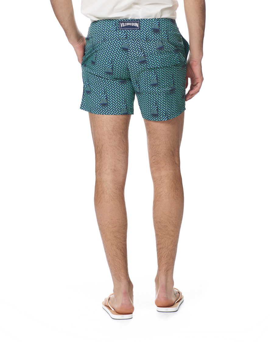 Herre | Badebukser | Vilebrequin | Merise Superflex Maharadjah Swim Shorts Bleu Batik
