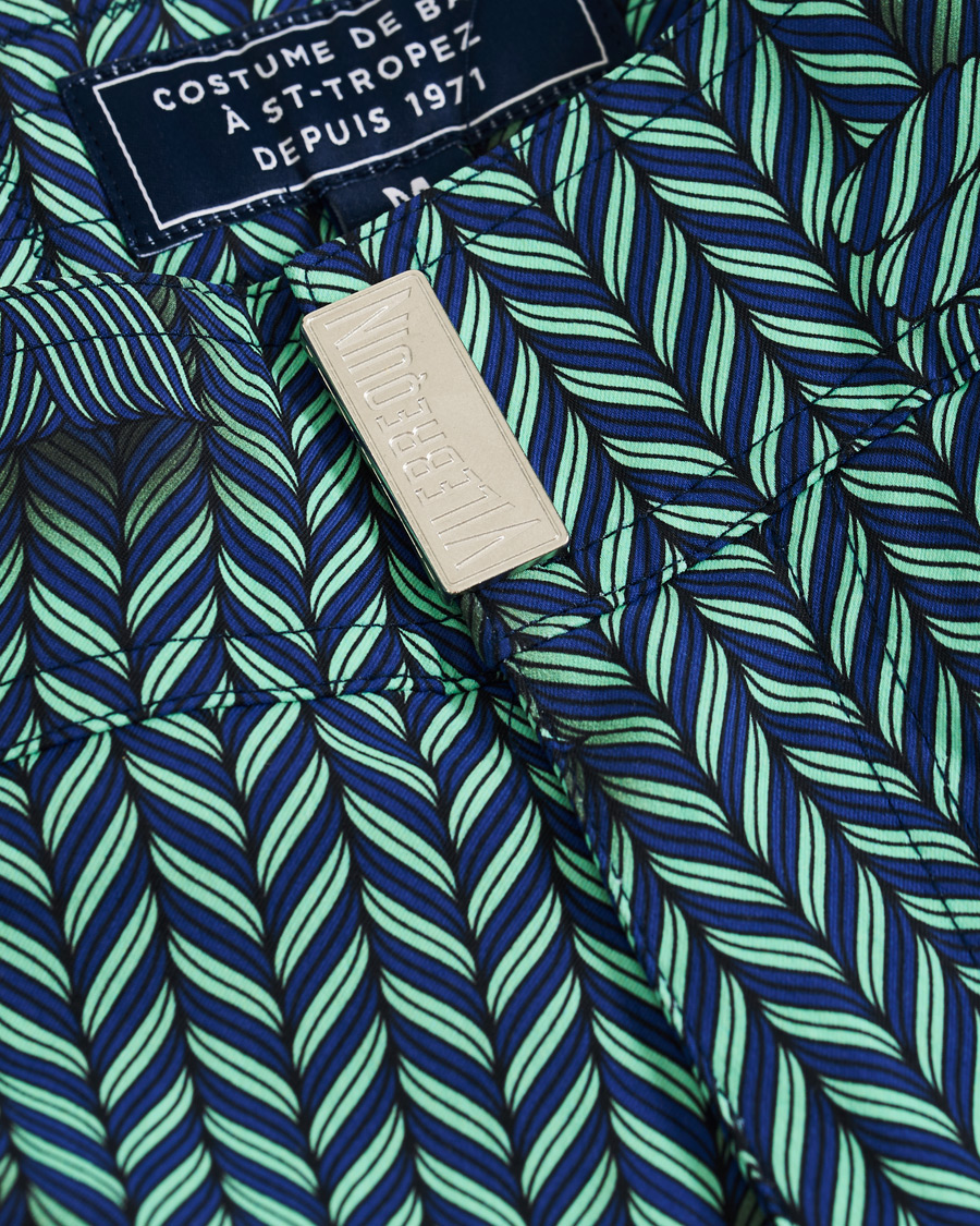 Herre | Badebukser | Vilebrequin | Merise Superflex Maharadjah Swim Shorts Bleu Batik