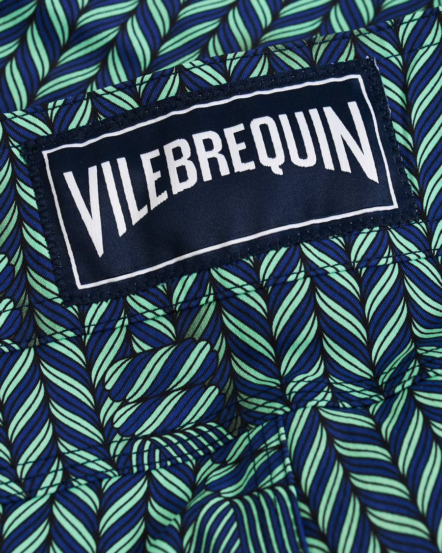 Herre | Badebukser | Vilebrequin | Merise Superflex Maharadjah Swim Shorts Bleu Batik