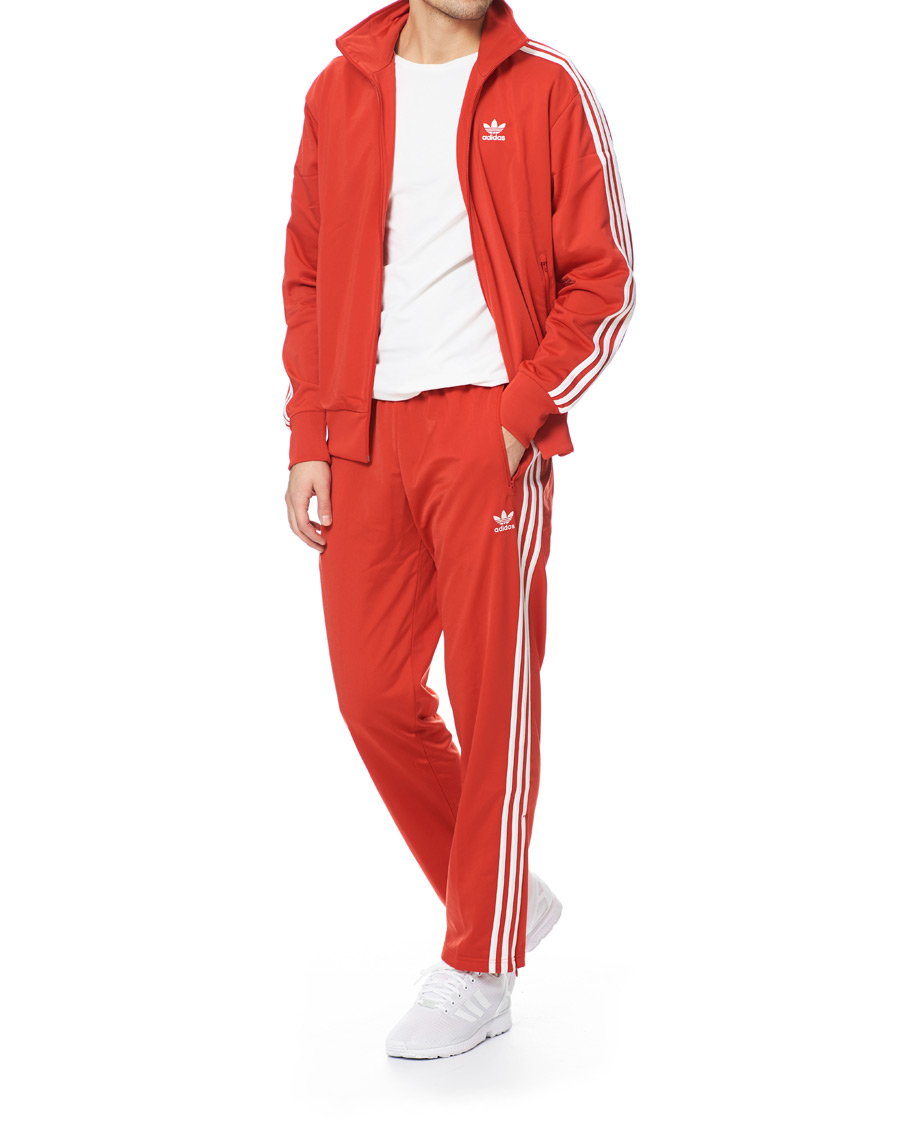 Herre | Trøjer | adidas Originals | Firebird Full Zip Sweater Red
