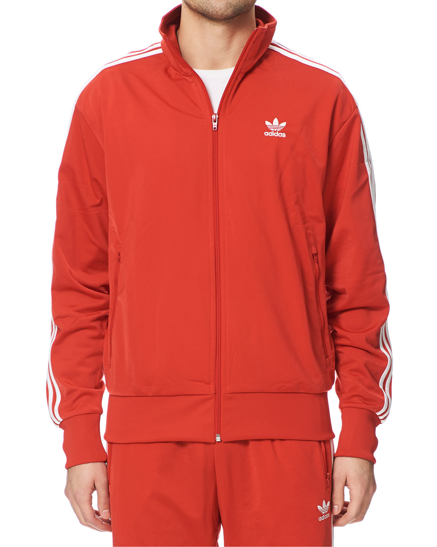 Herre | Trøjer | adidas Originals | Firebird Full Zip Sweater Red