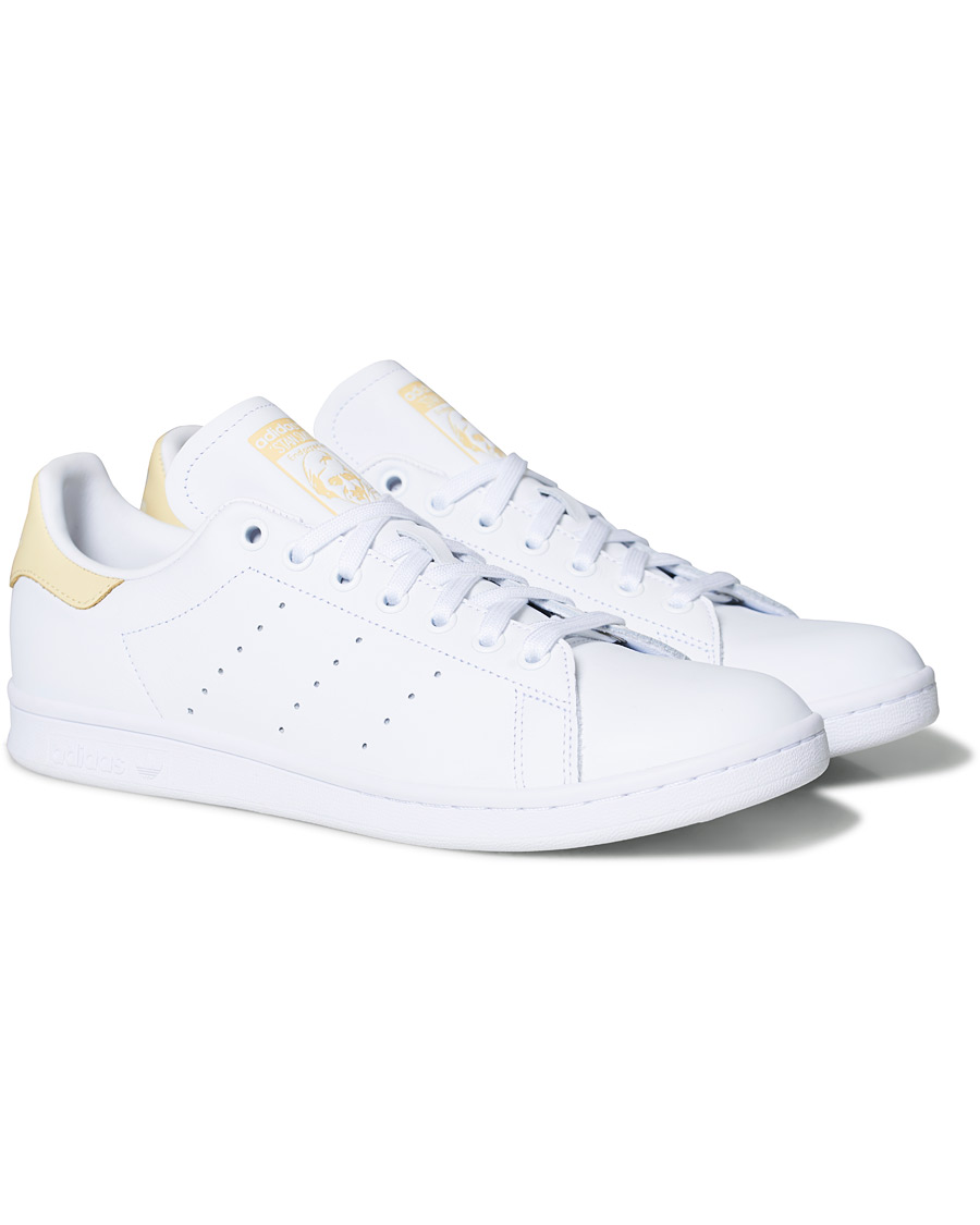 Herre | adidas Originals Stan Smith Sneaker White/Yellow | adidas Originals | Stan Smith Sneaker White/Yellow