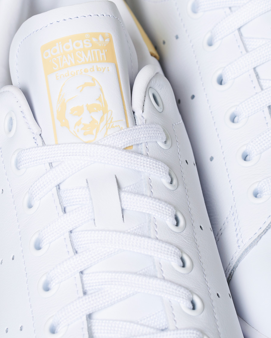 Herre | adidas Originals Stan Smith Sneaker White/Yellow | adidas Originals | Stan Smith Sneaker White/Yellow