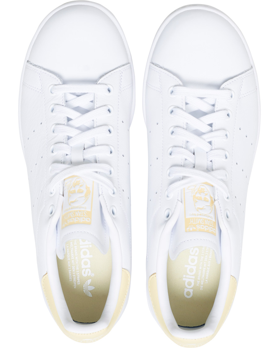 Herre | adidas Originals Stan Smith Sneaker White/Yellow | adidas Originals | Stan Smith Sneaker White/Yellow