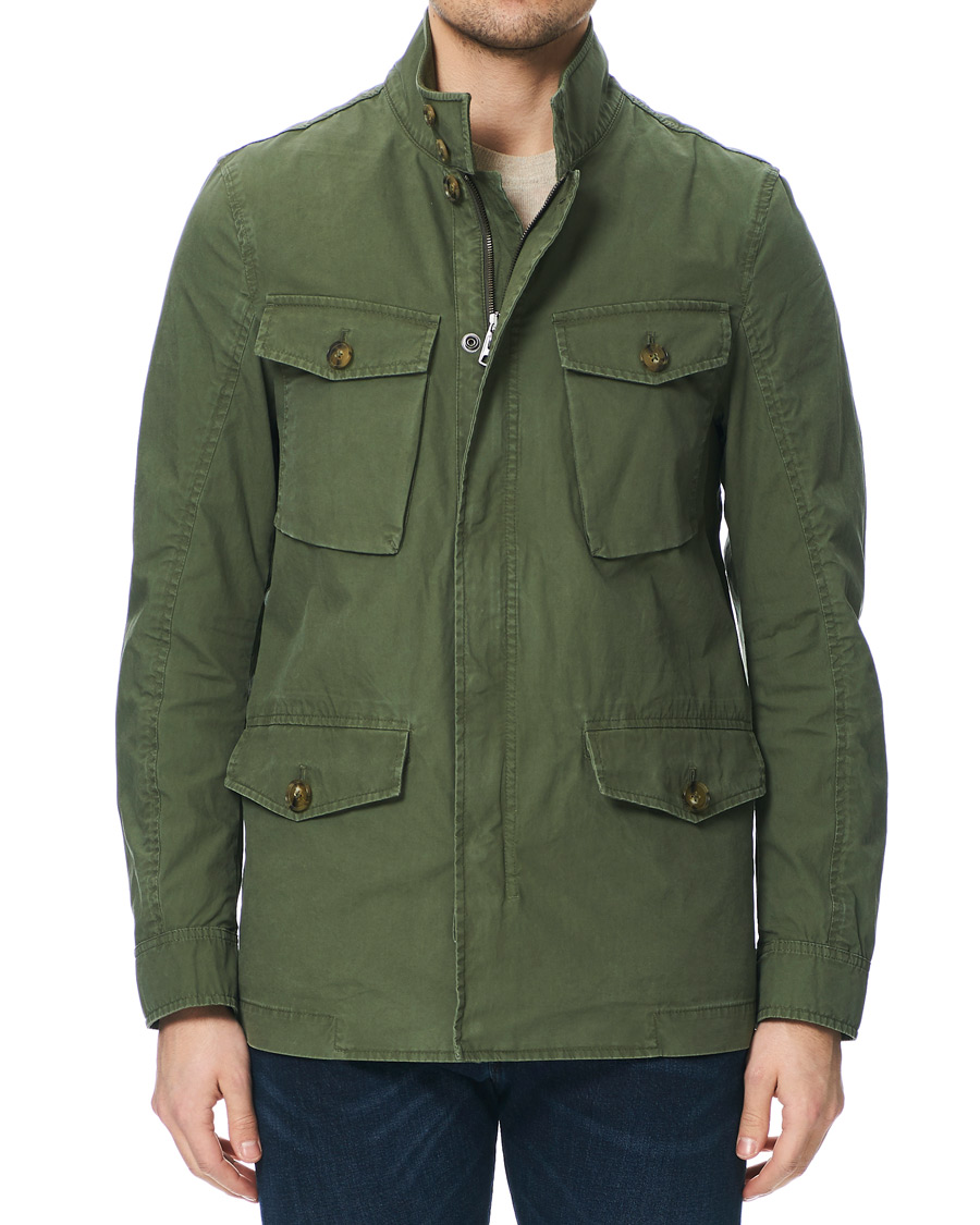 Herre | Jakker | Baracuta | Iconic Wash Field Jacket Army