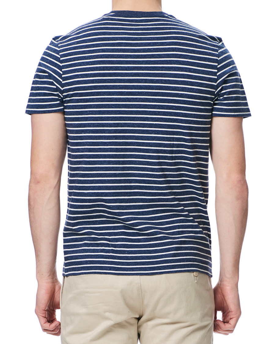 Herre | T-Shirts | J.Crew | Vincent Stripe Tee Heather Ink