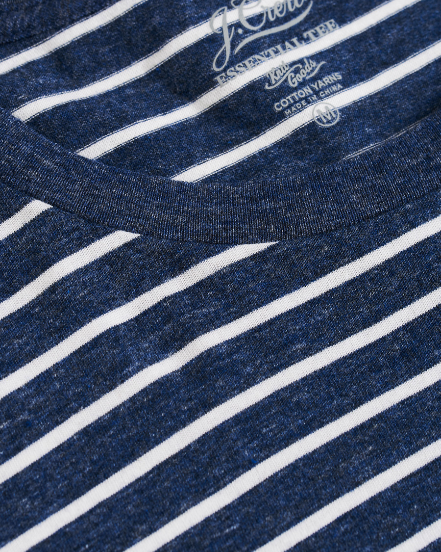 Herre | T-Shirts | J.Crew | Vincent Stripe Tee Heather Ink