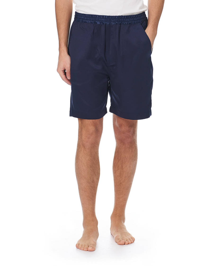 Herre | Pyjamas & Morgenkåber | CDLP | Home Suit Short Sleeve Navy Blue