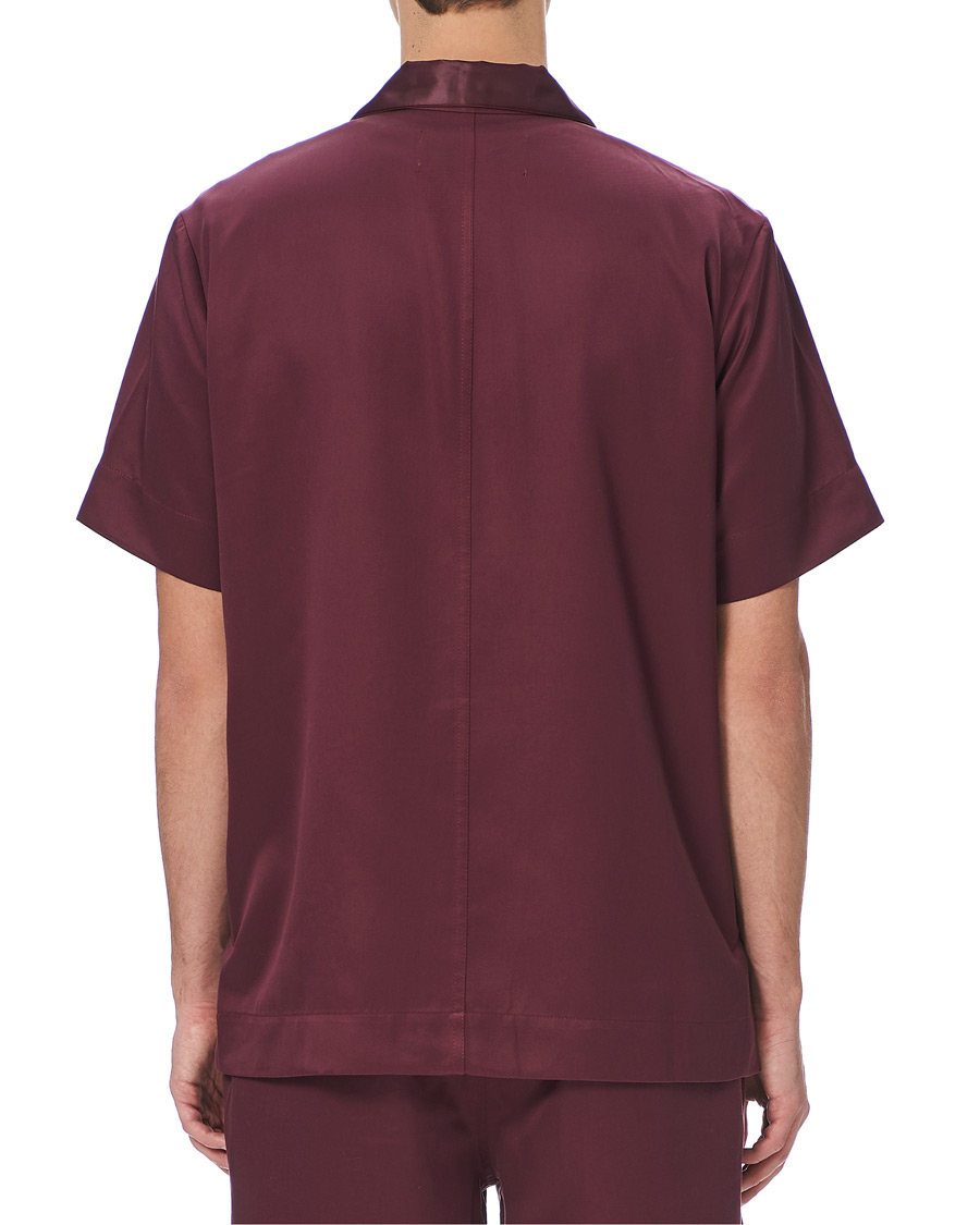 Herre | Pyjamas & Morgenkåber | CDLP | Home Suit Short Sleeve Burgundy