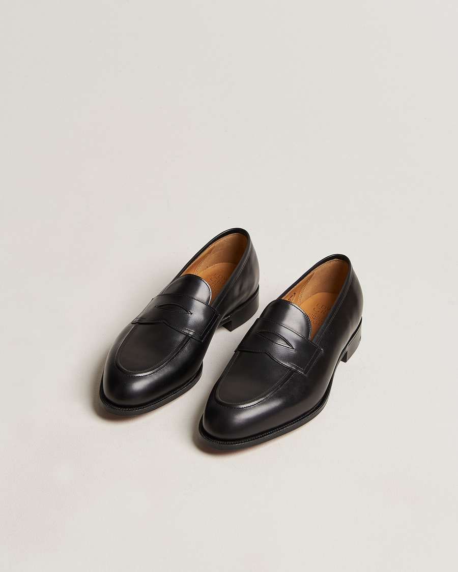 Herre | Edward Green | Edward Green | Piccadilly Penny Loafer Black Calf