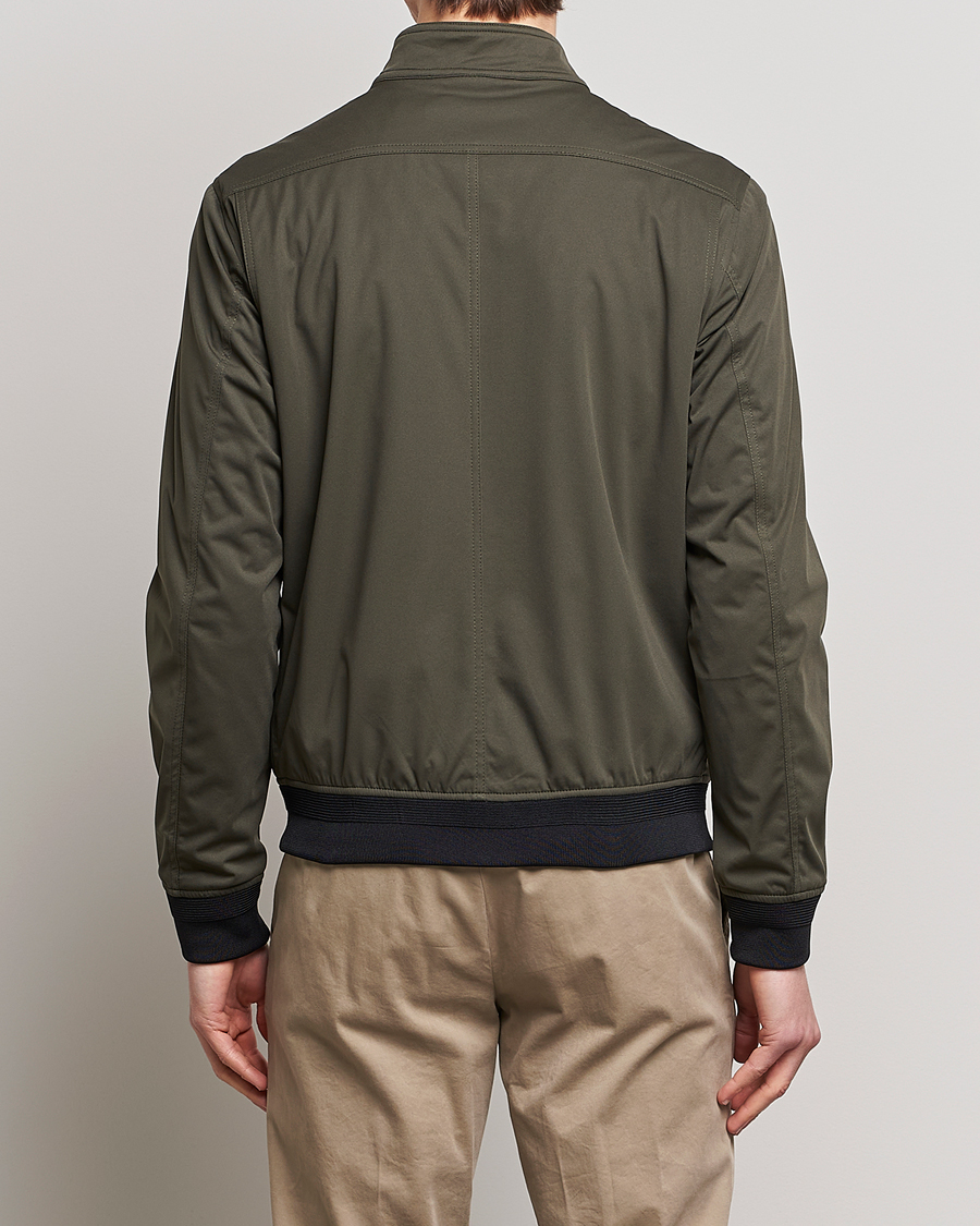 Herre | Jakker | Oscar Jacobson | Harris Harrington Nylon Jacket Green
