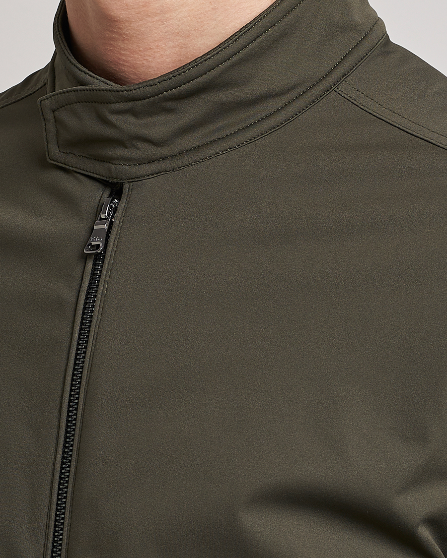 Herre | Jakker | Oscar Jacobson | Harris Harrington Nylon Jacket Green