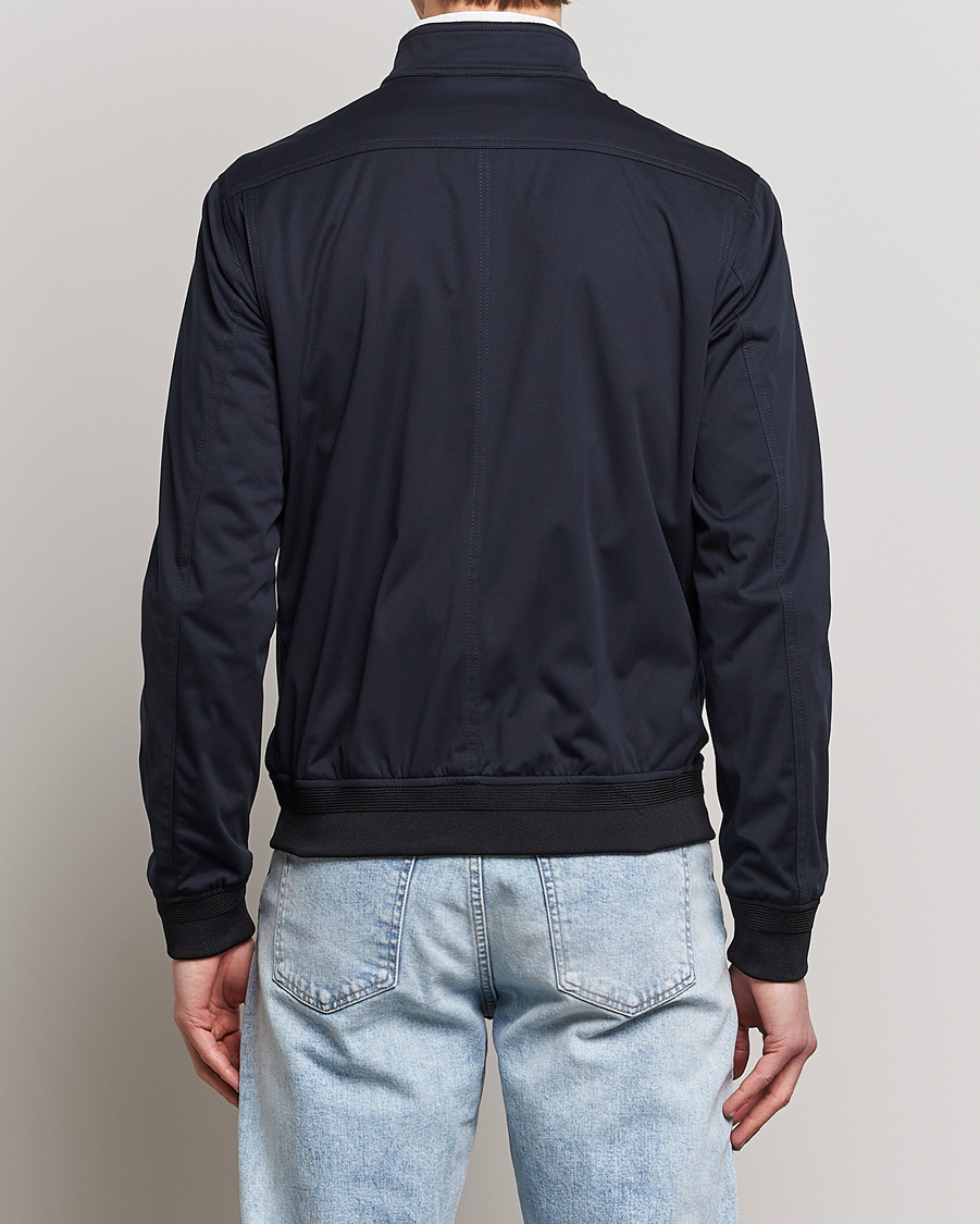 Herre | Jakker | Oscar Jacobson | Harris Harrington Nylon Jacket Navy