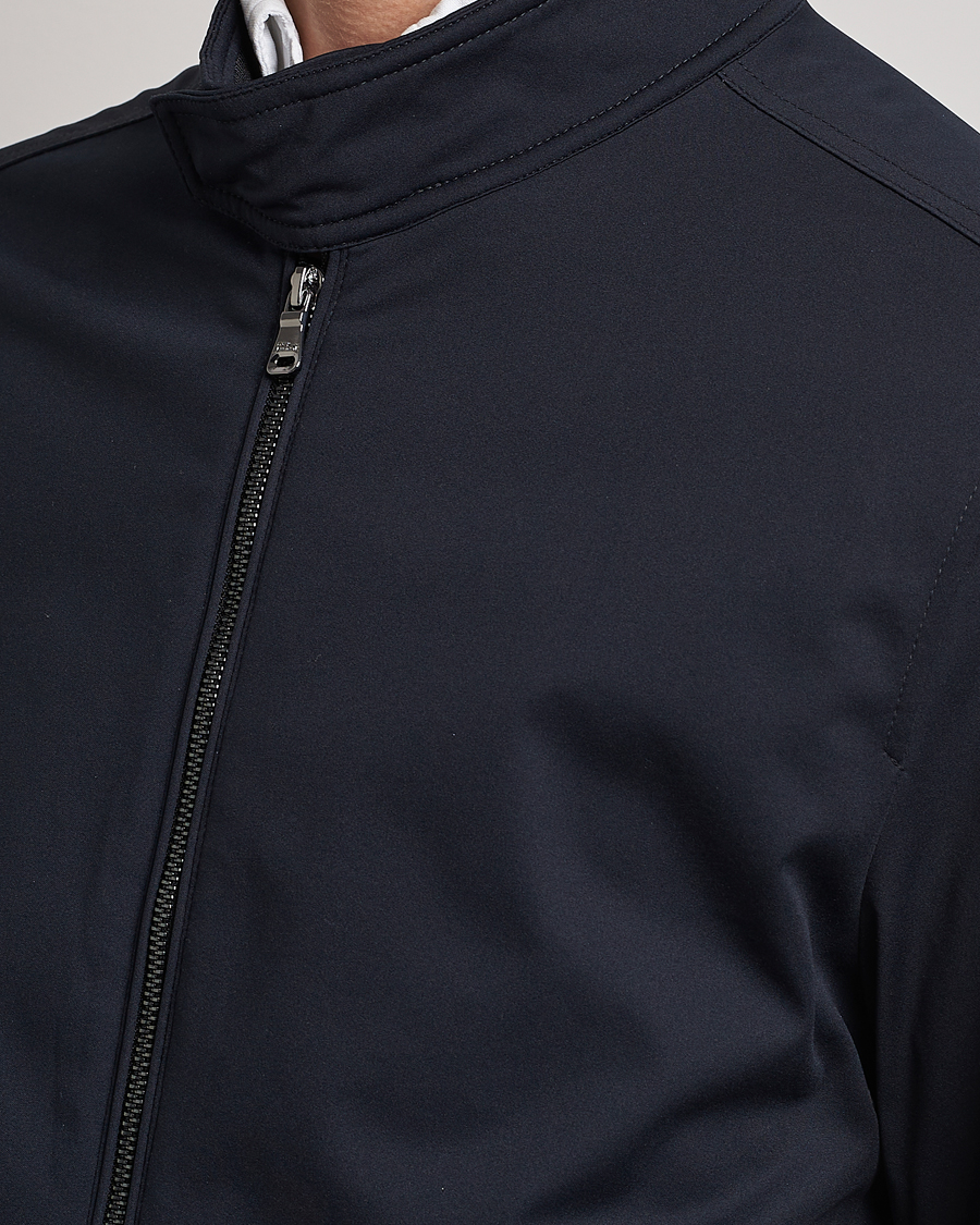 Herre | Jakker | Oscar Jacobson | Harris Harrington Nylon Jacket Navy