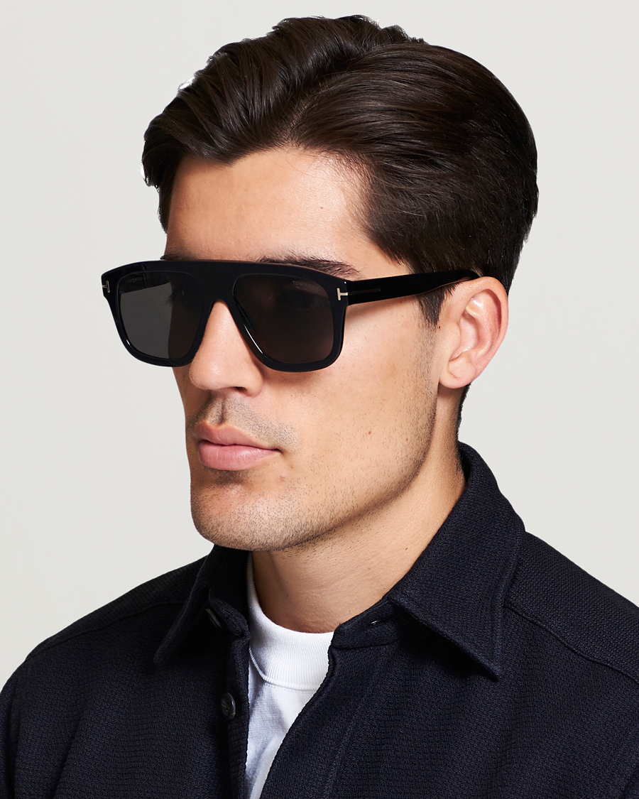 Herre | Tom Ford Thor FT0777 Sunglasses Black/Polarized | Tom Ford | Thor FT0777 Sunglasses Black/Polarized