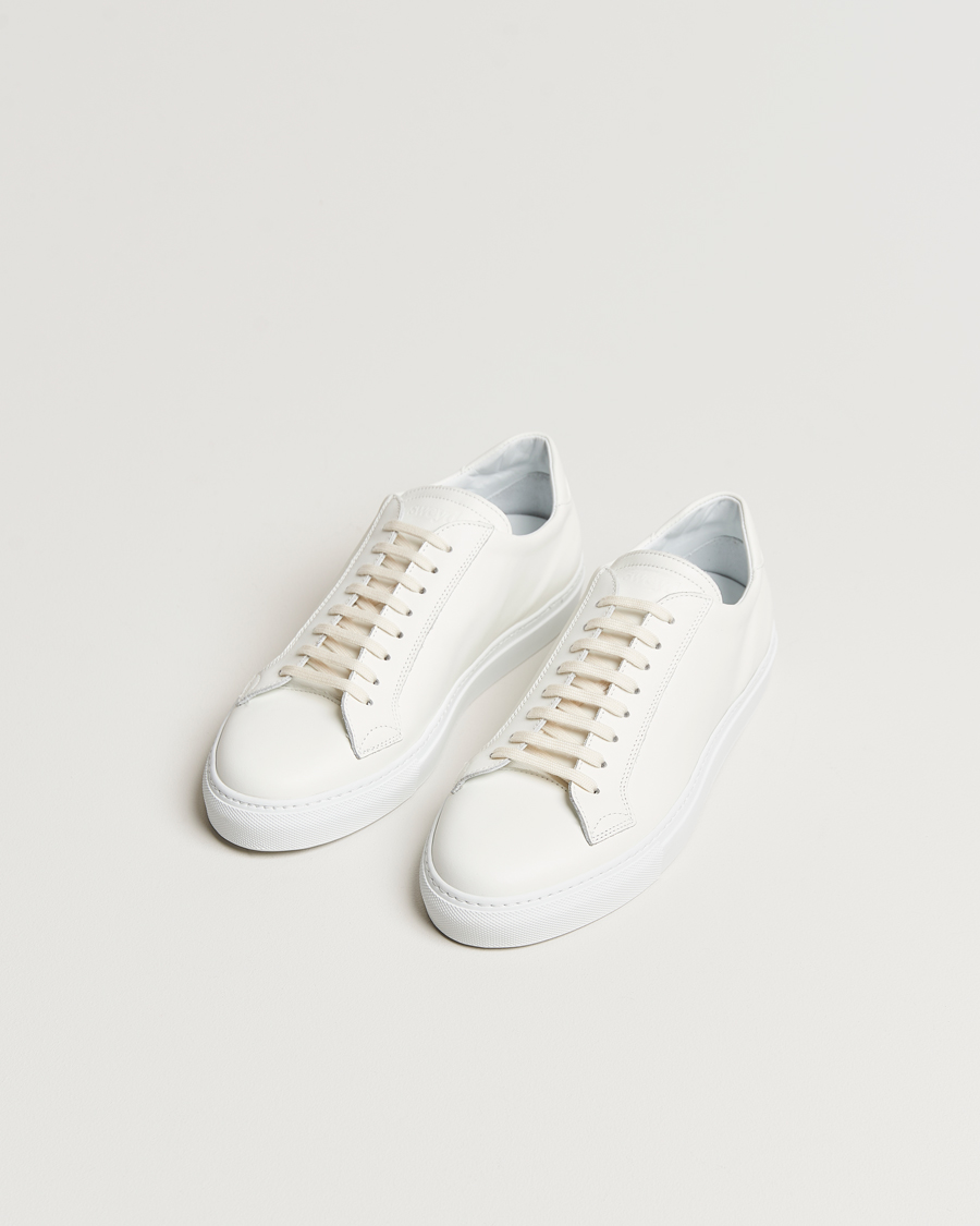 Herre | Sneakers med lavt skaft | Sweyd | 055 Sneakers White Leather 