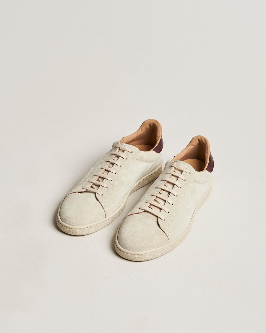 Herre |  | Sweyd | TI Sneakers Crema Suede/Wine