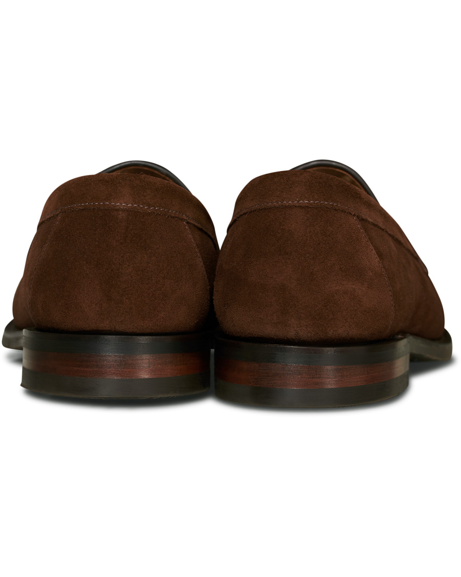 Herre | Loake 1880 Imperial 2 Penny Loafer Brown Suede UK10 - EU44 | Loake 1880 | Imperial 2 Penny Loafer Brown Suede UK10 - EU44