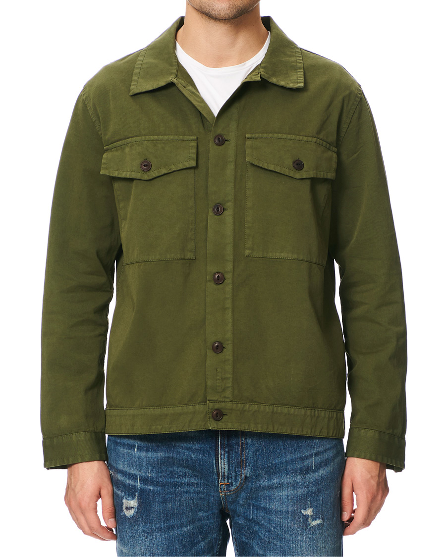 Herre | Skjorter | Nudie Jeans | Colin Utility Overshirt Green