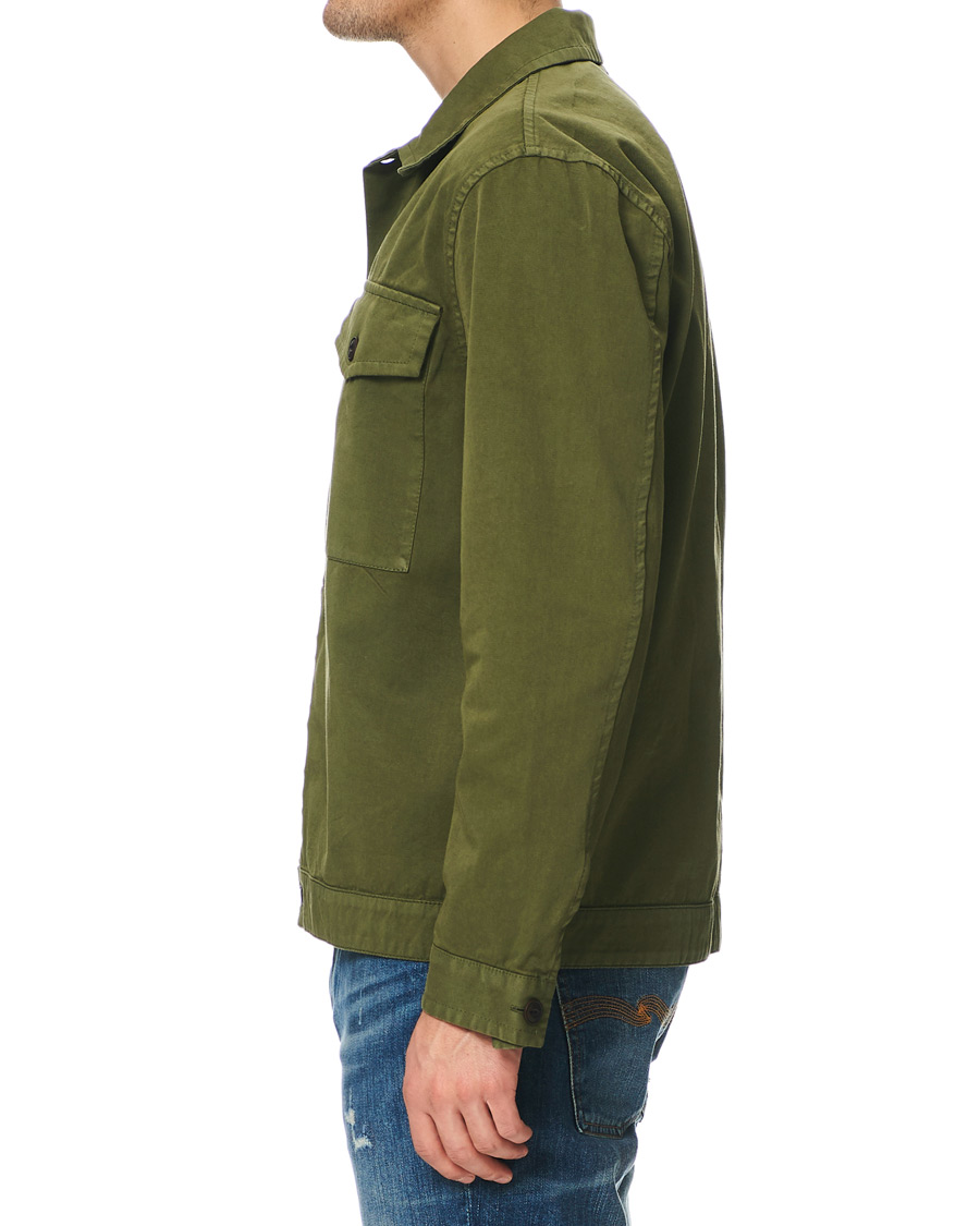 Herre | Skjorter | Nudie Jeans | Colin Utility Overshirt Green