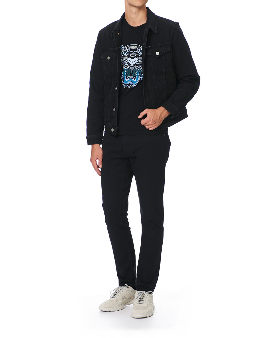 Herre | Jakker | Calvin Klein Jeans | Foundation Slim Denim Jacket Washed Black