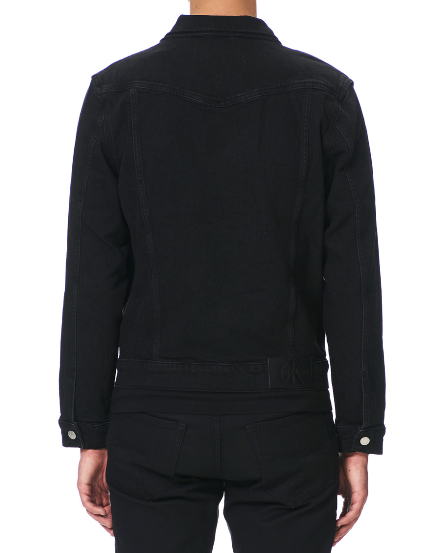 Herre | Jakker | Calvin Klein Jeans | Foundation Slim Denim Jacket Washed Black